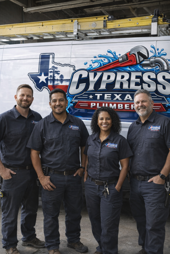 Cypress Texas Plumbers - Team Composite